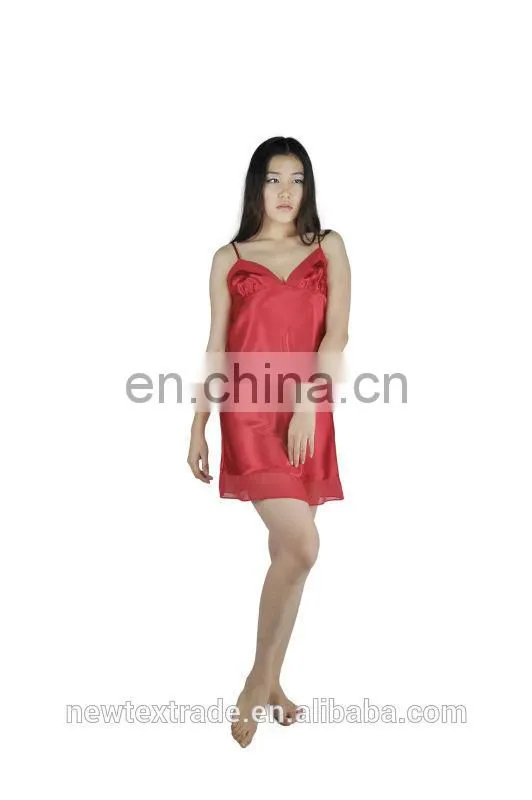 high quanlity Sexy Chemise and babydoll women nightwear dress lingerie