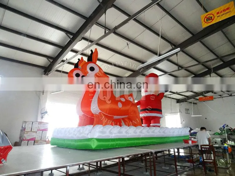 giant inflatable santa claus / Chrismas inflatable santa claus for advertisement