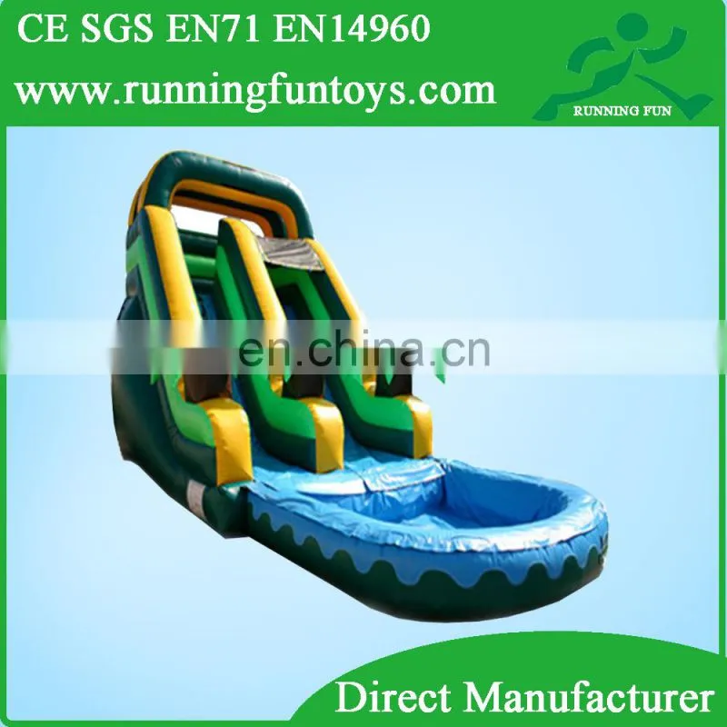 inflatable wet/dry slide,inflatable water slide, inflatable slides manufacturer RF63