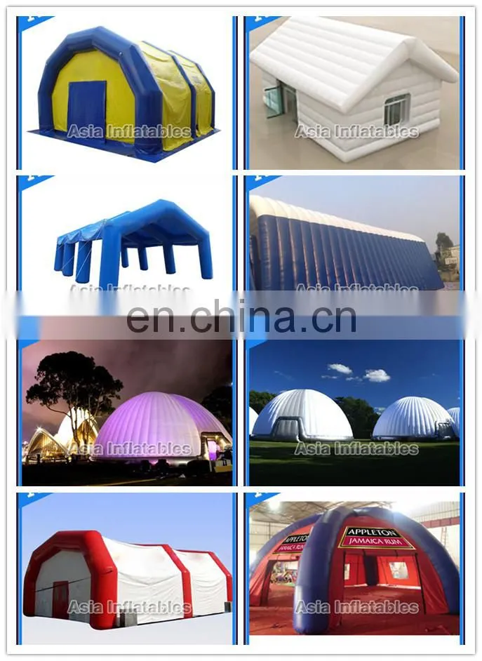 Interior And Exterior Inflatable Airtight Dome Tent