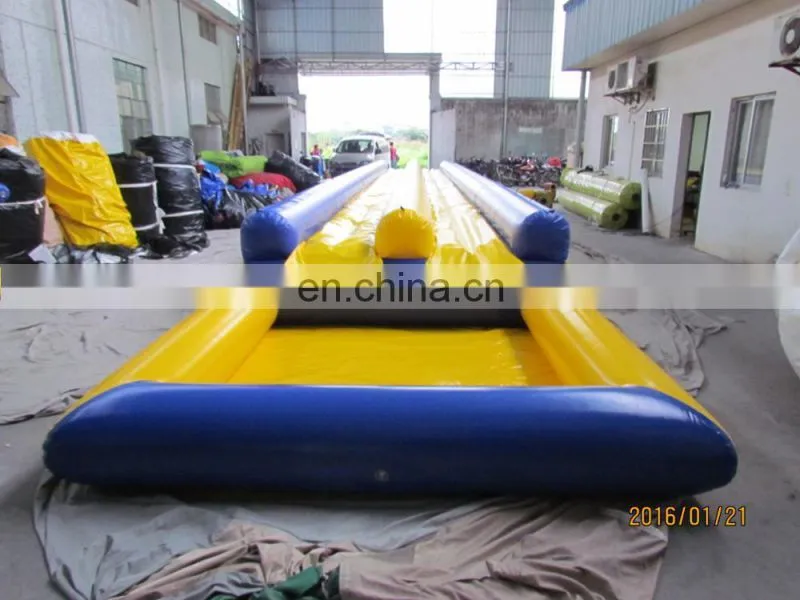 2017 floating playground lake slides adult size inflatable water slide with EN14960