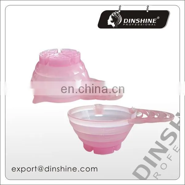 2016 PROFESSIONAL PLASTIC hair salon plastic hair dye brush and bowl set