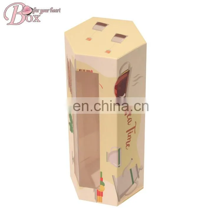 Wholesale Cheap Cute Cardboard Socks Box Gift Packaging Box with PVC Window