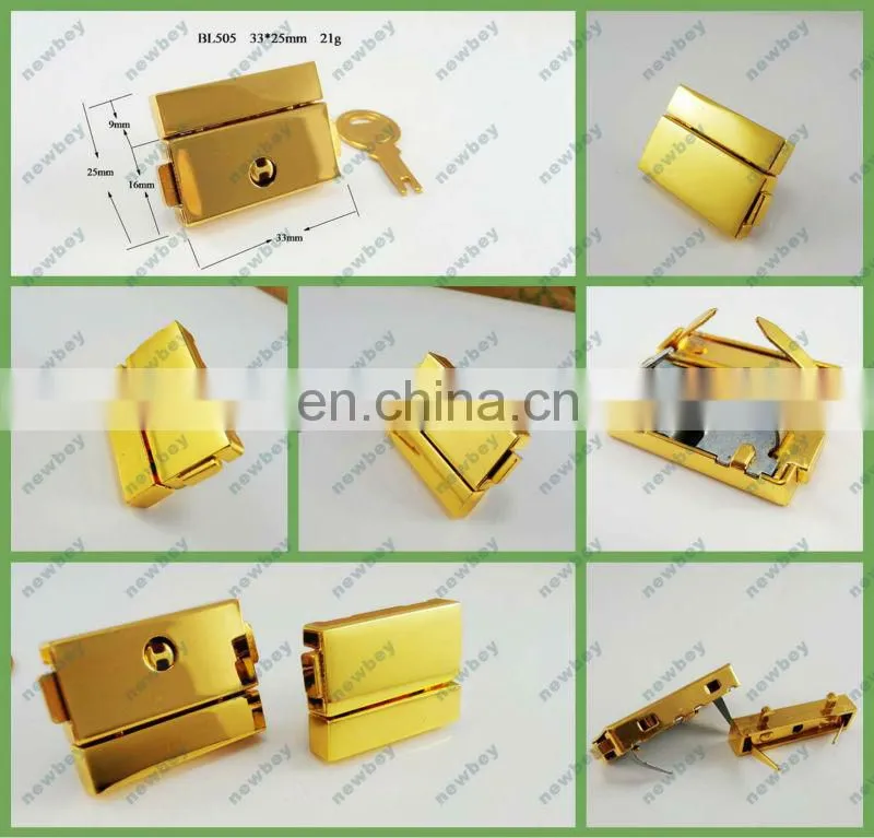 Decorative Zinc Alloy Box Lock by facotry selling