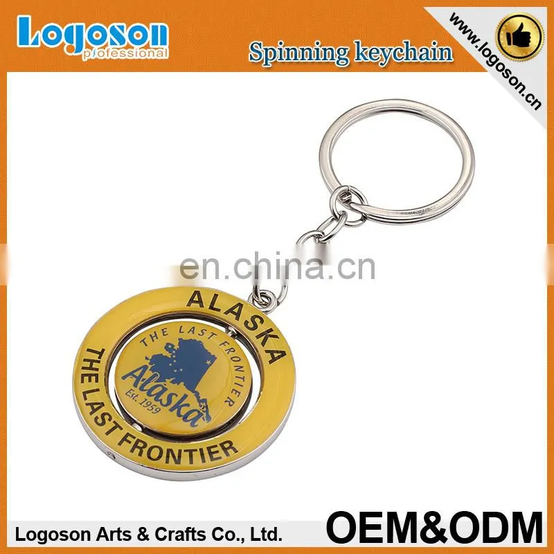 custom made shaped metal keychain zinc alloy high quality key chain