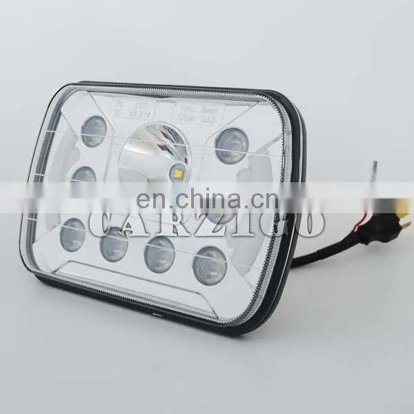 China manufacturer 12v 55watt 5*7" led headlight for truck heavy duty