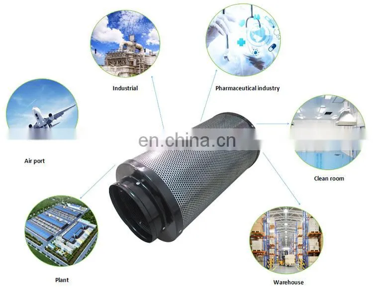 HEPA filter activated carbon air filter