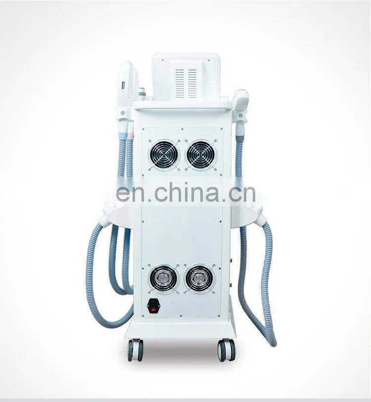 New 2022 Trending Product 4 in 1 Double IPL Hair Removal Machine with LASER RF Handle For Sale