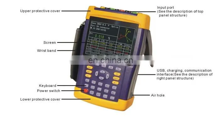 electrical power meter instrument Digital intelligent 3 phase energy meter calibrator