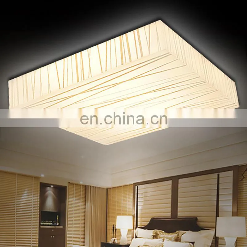 Simple square LED acrylic ceiling light for house