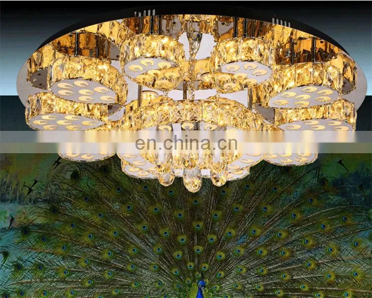 New product crystal home use led ceiling lamp for living room