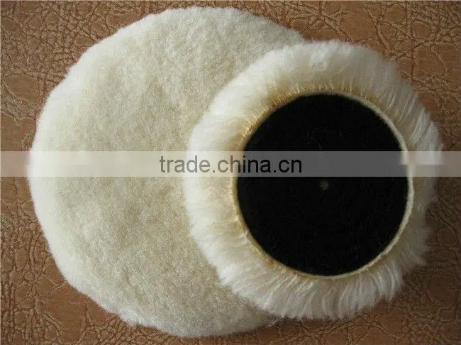 Fur facoty sheep wool polishing pad