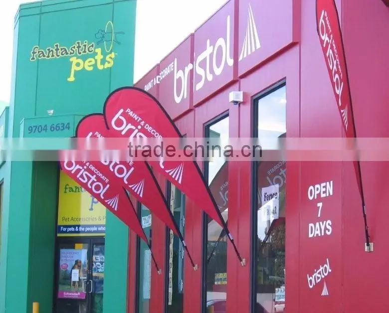 outdoor hot sell advertising flying banner for advertising