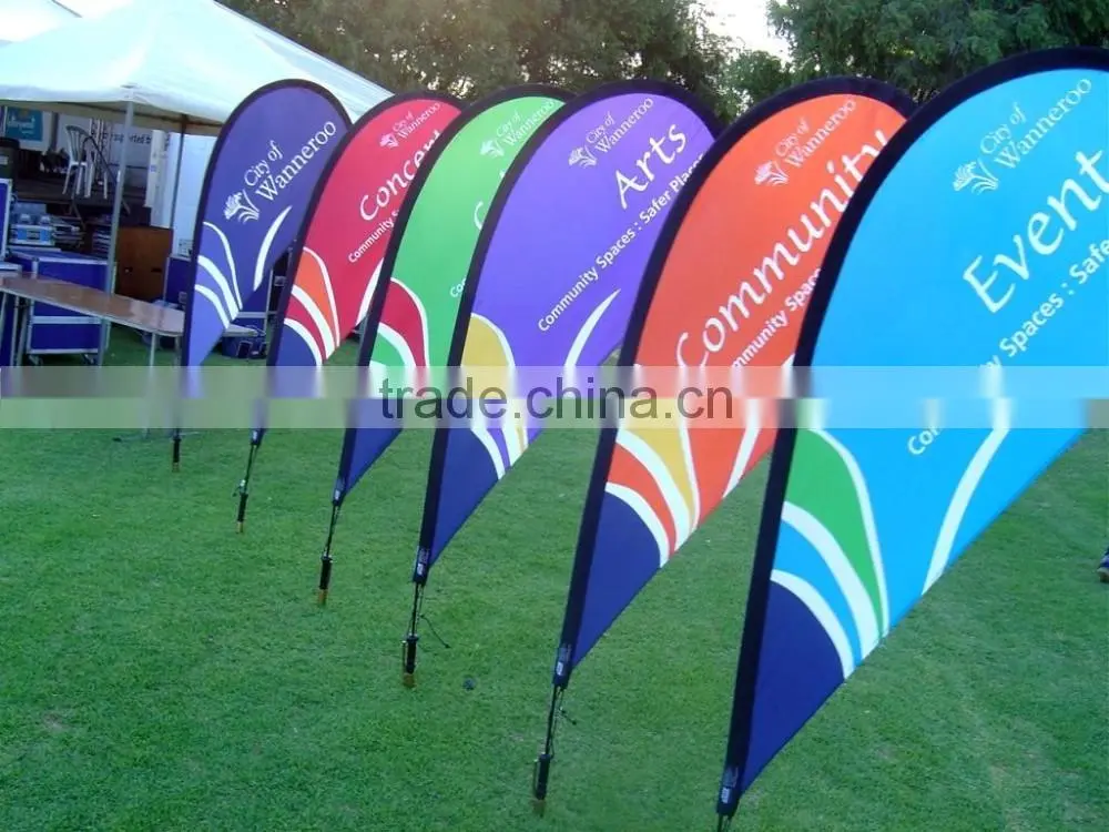 Good quality promotion flying banner on sell