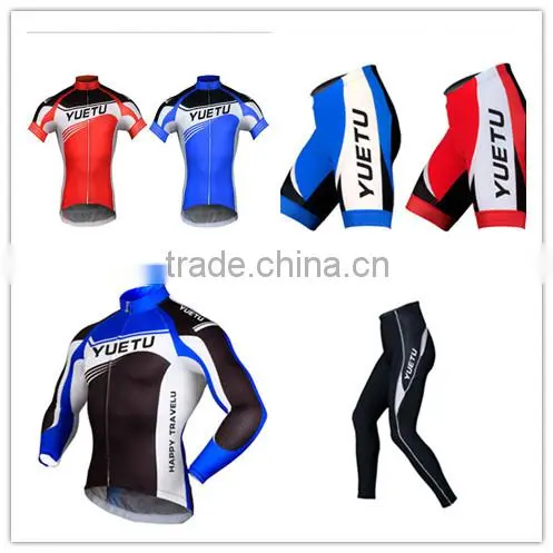 Men team specialized long sleeve cycling jersey and pants set