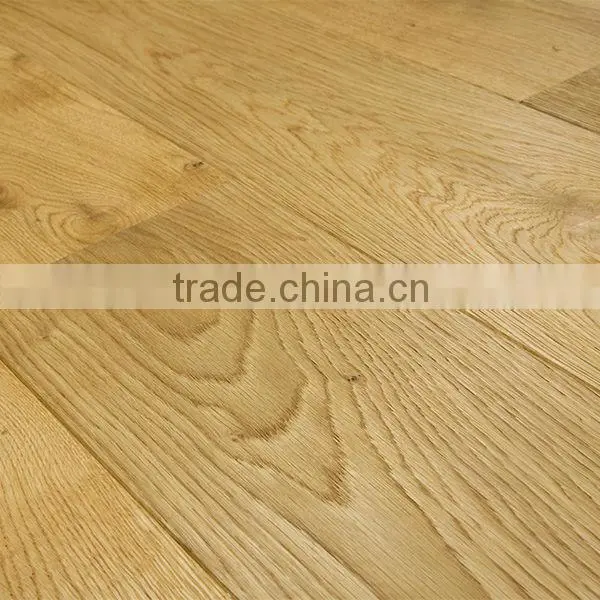 high quality wide plank engineered oak flooring