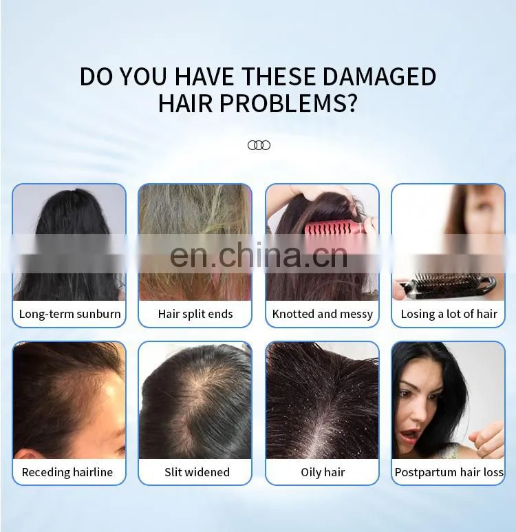 7 in 1 Scalp Hair Follicle Detection Anti Hair Loss Hair Growth Machine Scalp Massage Treatment Device Scalp Care Instrument