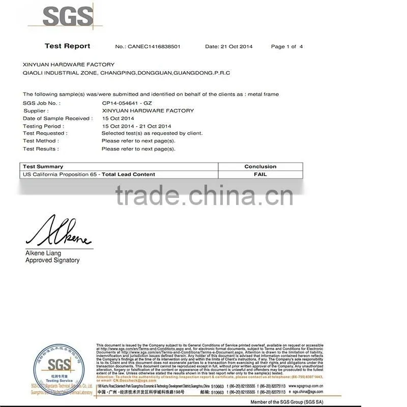 wholesale bronze 10*4.5cm Metal Frame for for clutch bag purse handbags made in China