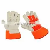 Split Leather Safety gloves palm and double palm