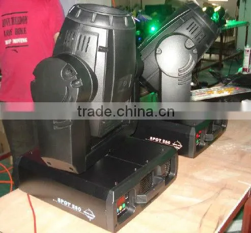 250W Moving Head Spot Light DJ Lighting Stage Lighting MSD 250 Moving Head Stage Light