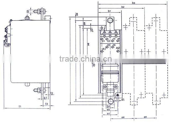 CKJ-200/3 AC High Voltage Vacuum Contactor
