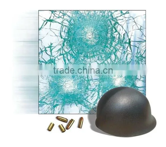 9.76-42.3mm Safety Bullet Resistant Glass