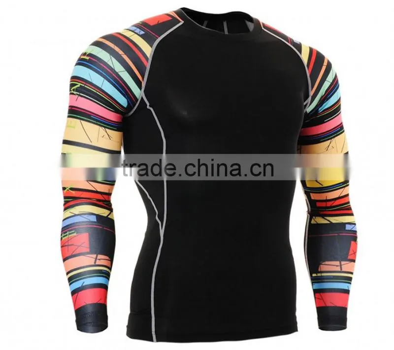 Sublimation long sleeve Customized rash guards