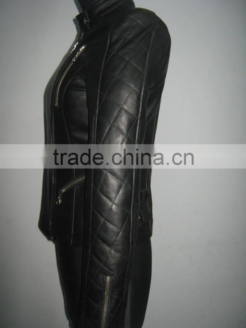 stylish genuine leather jackets black sheep nappa