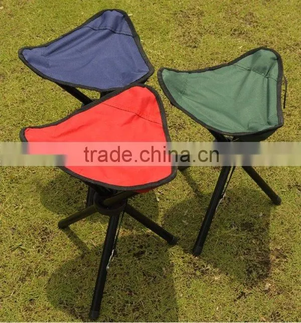 Steady tripod lightweight folding chair