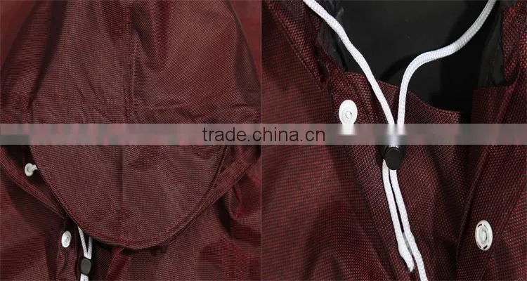 motorcycle waterproof long funky pvc plastic vinyl raincoat