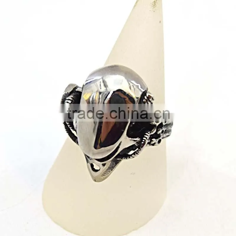 latest silver fashion jewelry 2016 big szie ring designs stainless steel rings