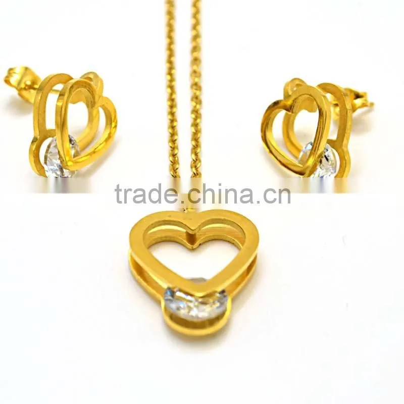 Jewellery Pendant Necklaces Gold Long Chain Jewelry Set Bridal Jewelry Sets