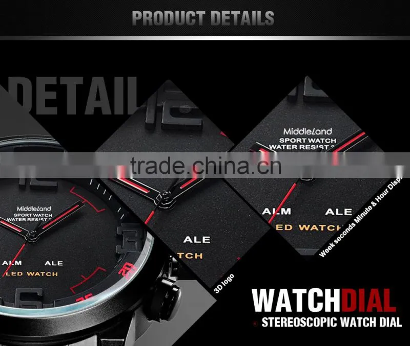 2015 Touch Screen Fashion Digital Male Watches Men Luxury Brand Men's Sports Clock Electronic Wrist Watch Wristwatches