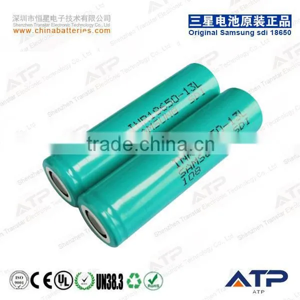 18650 battery 3.7V 1300mah / 3.7v 1300mah rechargeable battery / li-ion battery pack 3.7v 1300mah