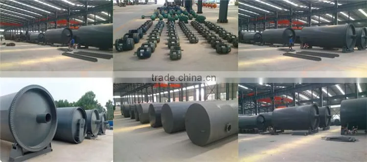 automatic used plastic oil refining unit waste oil recycling machine used tire oil refining unit with CE ISO
