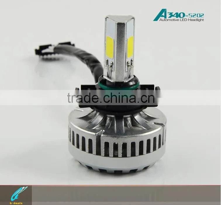 B-deals RoHS CE CANBUS A340 Led COB Headlight 9V~36V 40W 3600LM 40w led lights 5202
