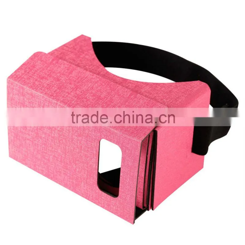Magic and high technology virtual reality vr case cardboard 3D glasses