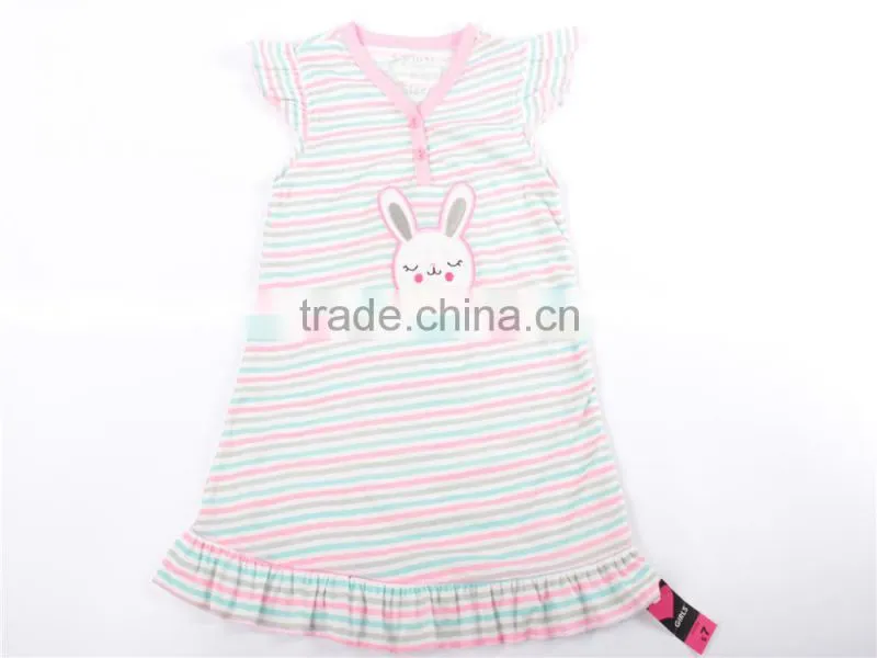 Girls garment stock lot cut and beautiful night sleep dress
