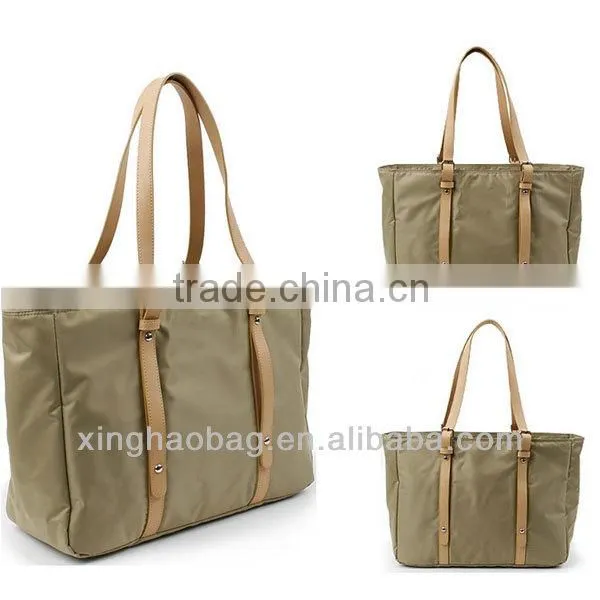 Guangzhou factory promotion cheap custom nylon tote bag