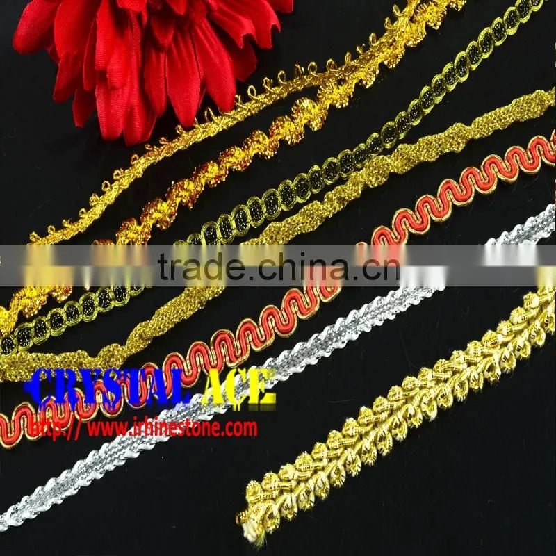 spangle sequin roll trim sequin lace trims for garment accerssories