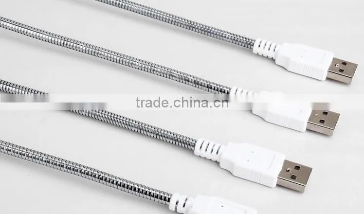 Ultra Bright USB 28 LED 28LED Light Lights Lighting Powered Flexible White Reading Lamp for Laptop Power Bank Mobile Charger Com