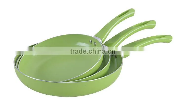 4pcs Aluminum frying pans with nonstick coating