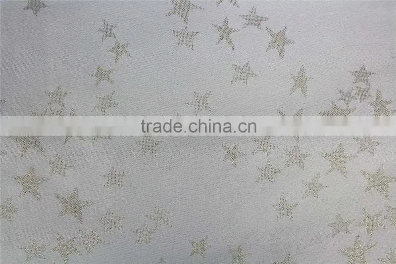 100% Polyester New Design Star Printed Placemat