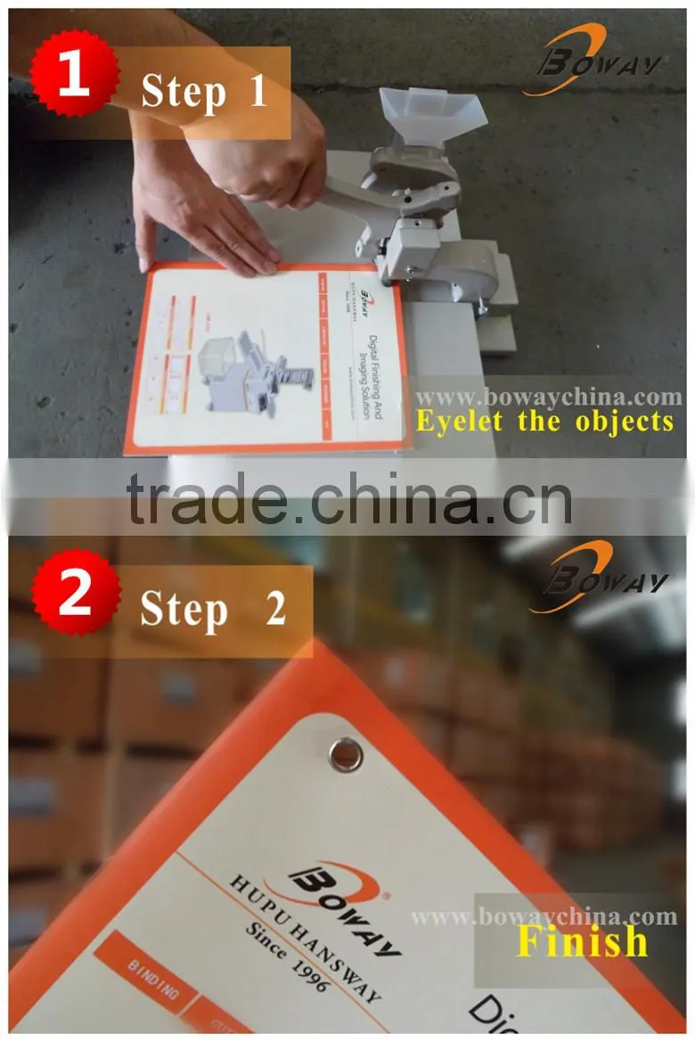 Boway service JYSC long Arm manual Eyeleting Machine