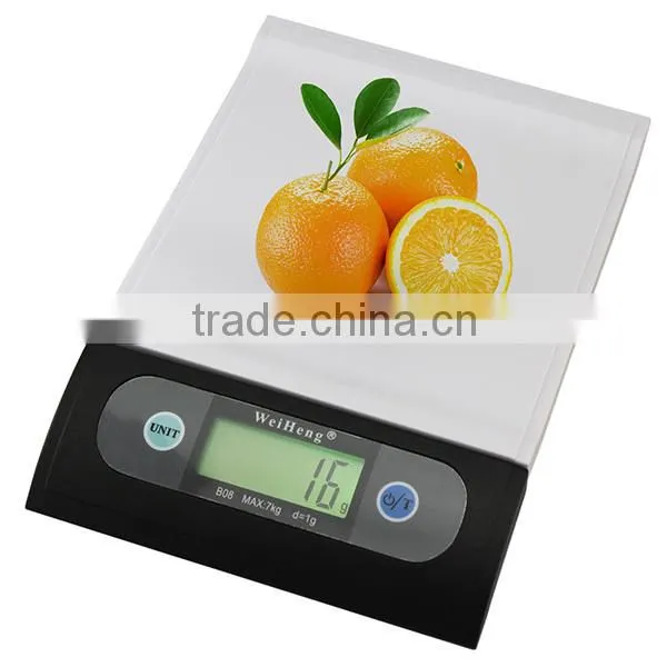 7kg/1g Electronic Digital LCD Display Kitchen Food weighing Scale