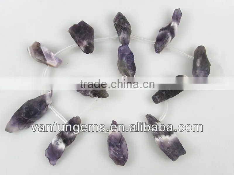 Natural Dog-teeth amethyst bead