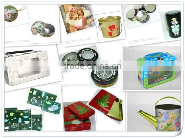 Small metal mint tin box