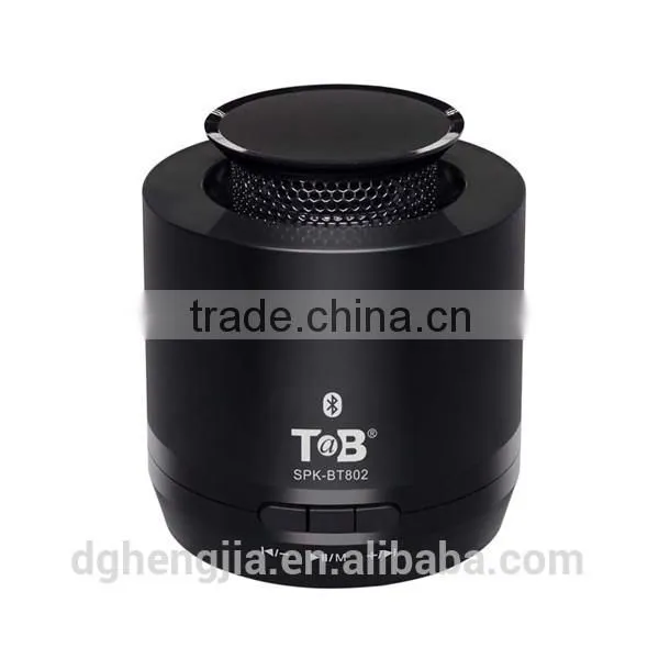 Portable mini music bluetooth speaker with rechargable battery from China manufacturer