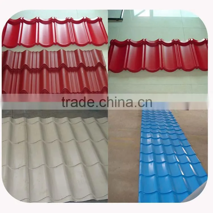 Durable in use best selling glazed steel roll forming machine