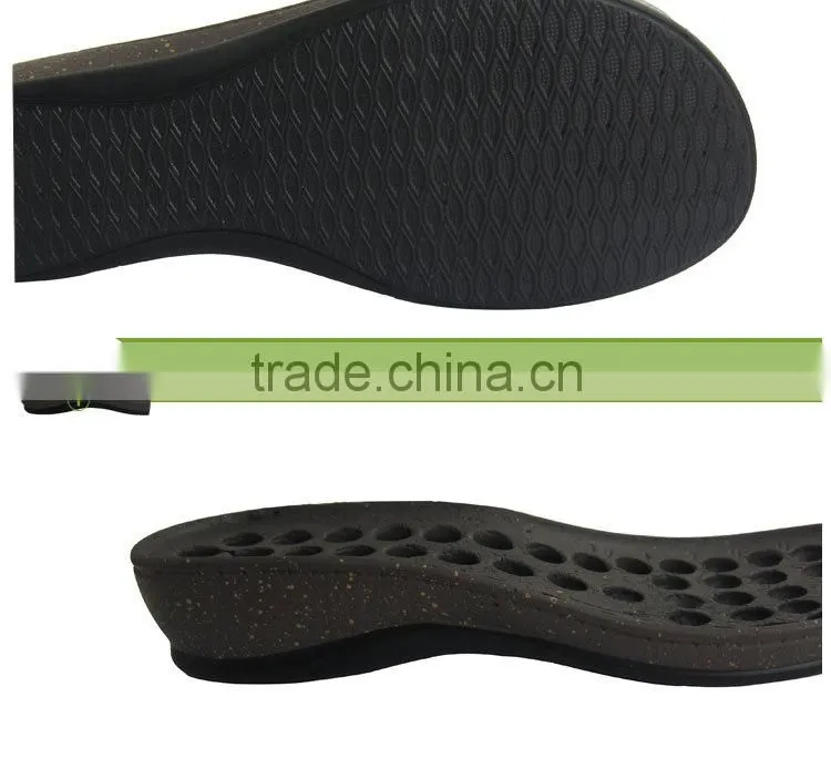 women european size casual durable wedges tpr outsole
